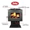 Ashley Hearth Products 3,200 Sq Ft EPA Certified Large Pedestal Wood Stove AW3200E-P - alternate 2